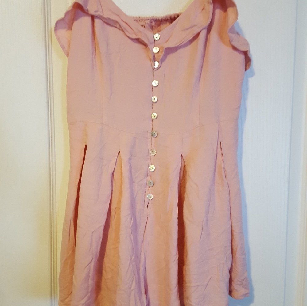 Pink Forever 21 Romper